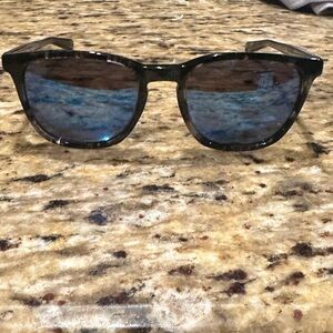 Costa Blue Tortoise Frame Sunglasses with Blue Glass Lenses